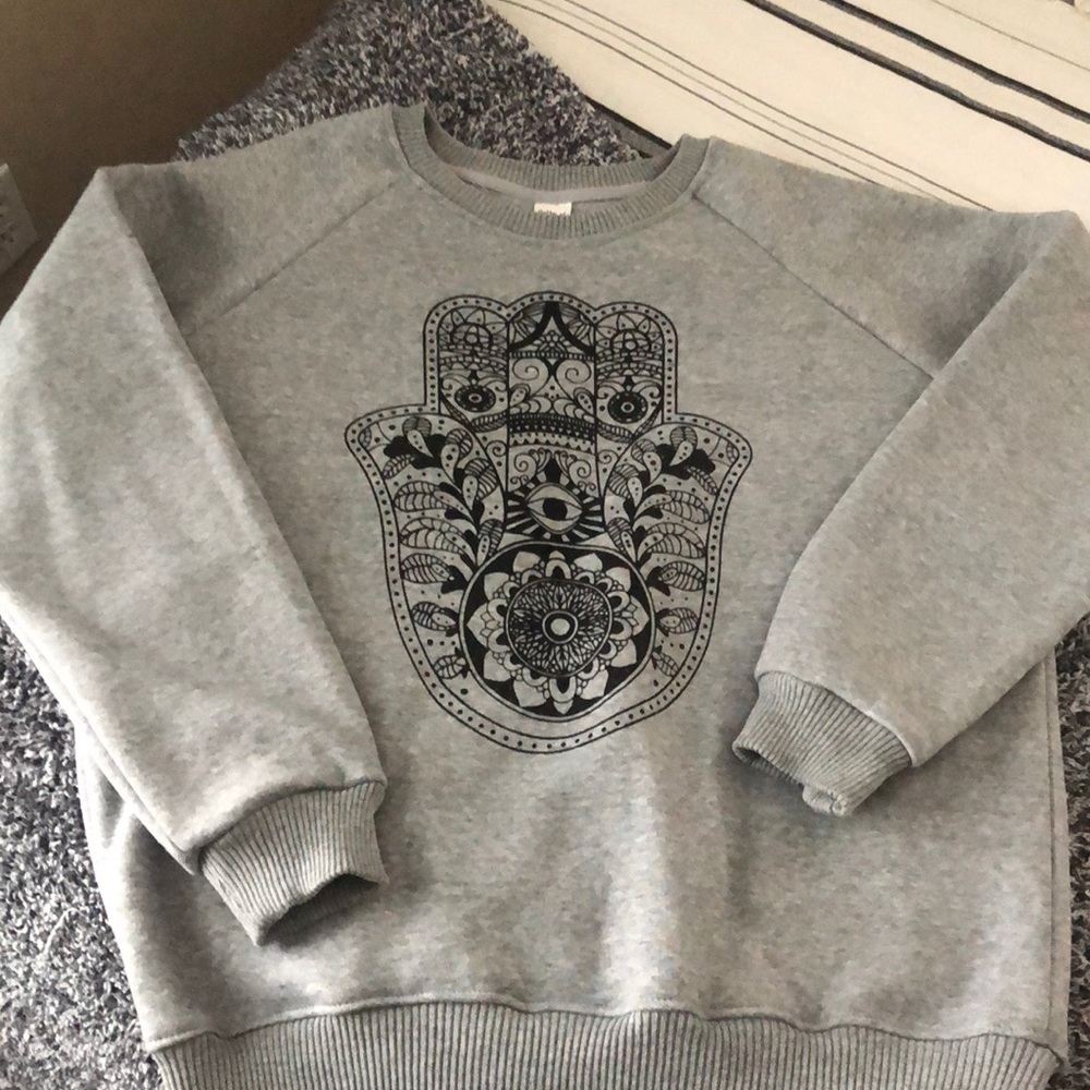 💐final sale! Hamsa sweatshirt